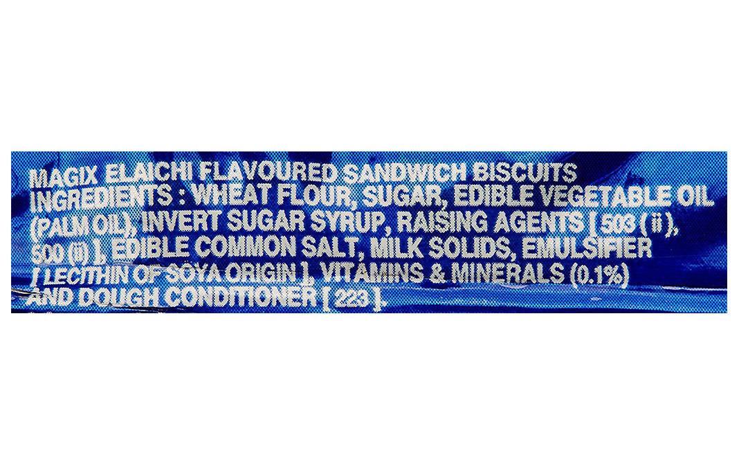 Parle Magix Elaichi Flavoured Sandwich Biscuits   Pack  50.04 grams